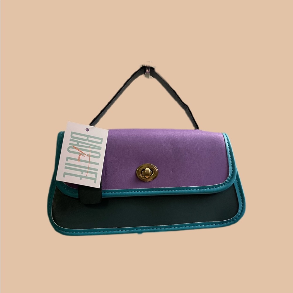 Twist to Lock Envelope Handbag
